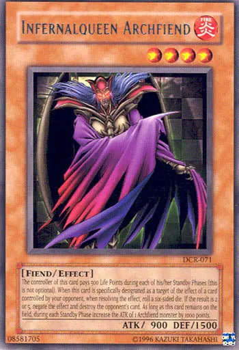 Infernalqueen Archfiend - Rare - Yu-Gi-Oh King Gaming
