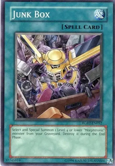 Junk Box - Common - Yu-Gi-Oh King Gaming