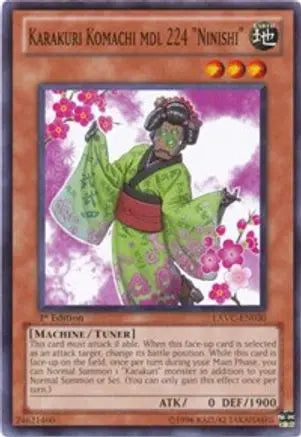 Karakuri Komachi MDL 224 "Ninishi" - Common - Yu-Gi-Oh King Gaming