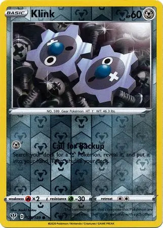 Klink 125/189 - Uncommon - Pokémon King Gaming