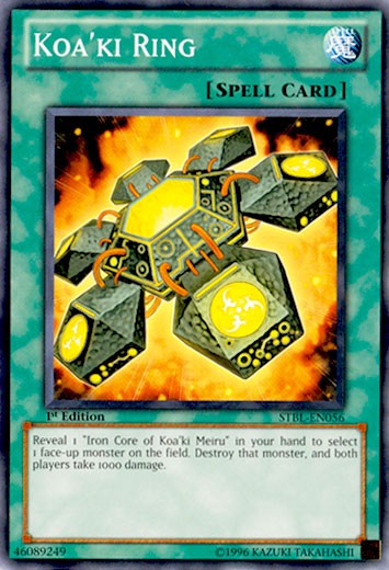 Koa'Ki Ring - Common - Yu-Gi-Oh King Gaming
