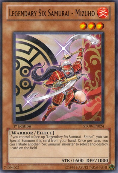 Legendary Six Samurai - Mizuho - Common - Yu-Gi-Oh King Gaming