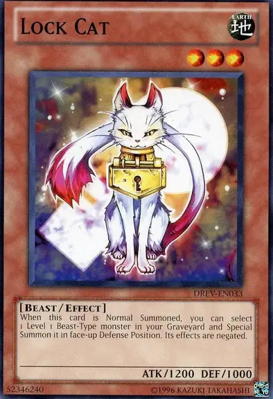 Lock Cat - Common - Yu-Gi-Oh King Gaming