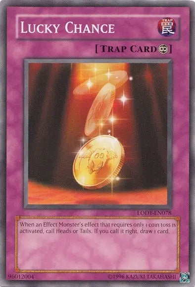 Lucky Chance - Common - Yu-Gi-Oh King Gaming