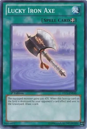 Lucky Iron Axe - Common - Yu-Gi-Oh King Gaming