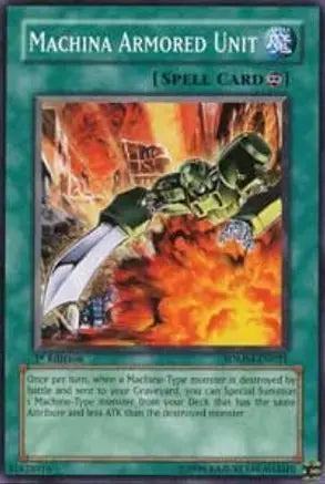 Machina Armored Unit - Common - Yu-Gi-Oh King Gaming