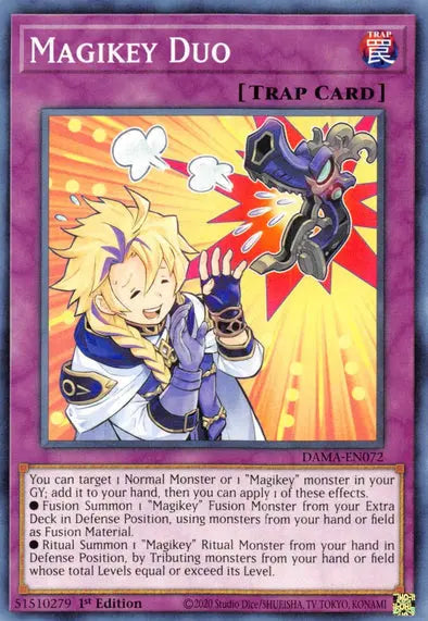 Magikey Duo - Common - Yu-Gi-Oh King Gaming