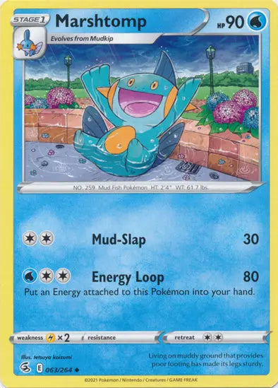 Marshtomp - 63/264 - Uncommon King Gaming