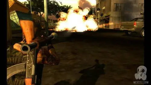 Mercenaries 2: World in Flames - PlayStation 2 - USED COPY - Condition Poor King Gaming