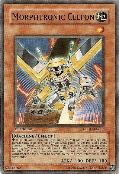 Morphtronic Celfon - Common - Yu-Gi-Oh King Gaming