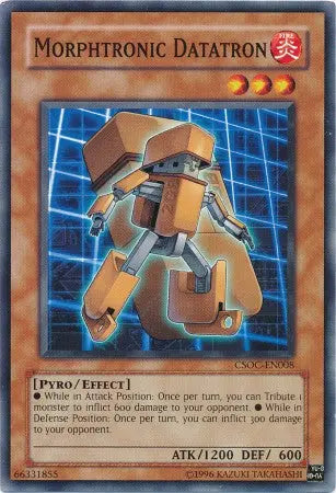Morphtronic Datatron - Common - Yu-Gi-Oh King Gaming