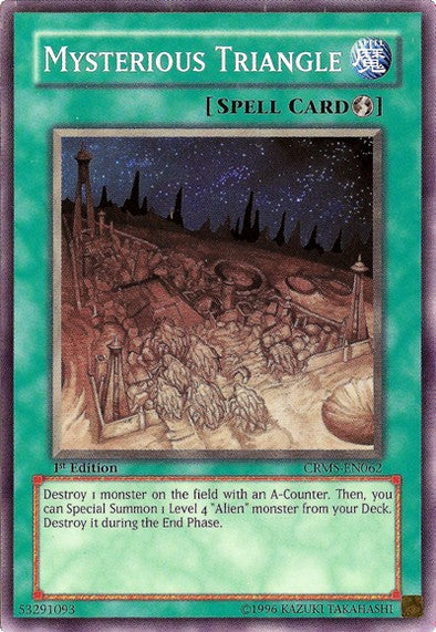 Mysterious Triangle - Common - Yu-Gi-Oh King Gaming