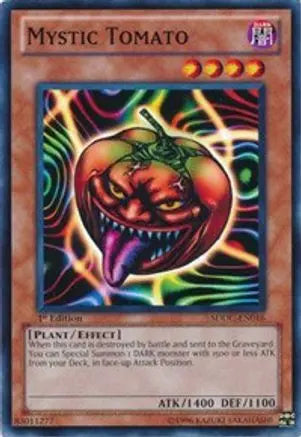 Mystic Tomato - Common - Yu-Gi-Oh King Gaming