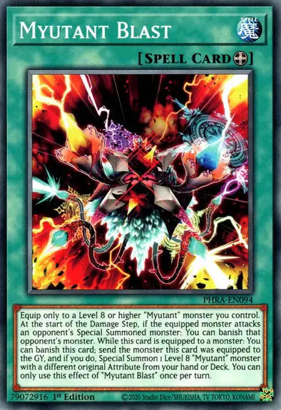 Myutant Blast - Common - Yu-Gi-Oh King Gaming