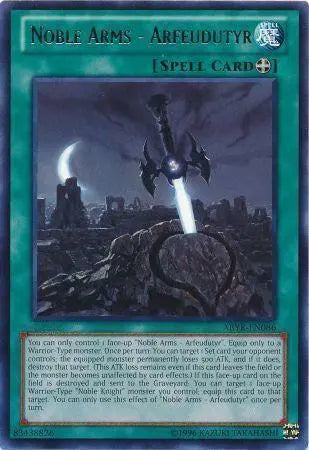 Noble Arms - Arfeudutyr - Rare - Yu-Gi-Oh King Gaming