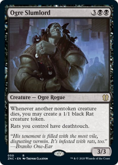 Ogre Slumlord #50 - R - Magic TCG King Gaming