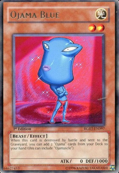 ojama cards yugioh Yu-Gi-Oh - Ojama Blue