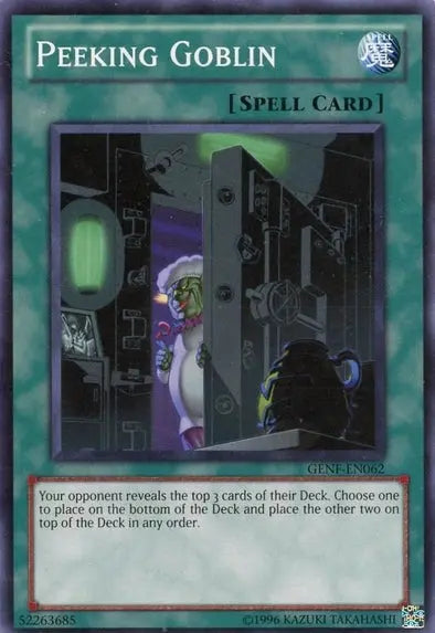 Peeking Goblin - Common - Yu-Gi-Oh King Gaming