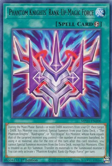 Phantom Knights' Rank-Up-Magic Force - Rare - Yu-Gi-Oh King Gaming