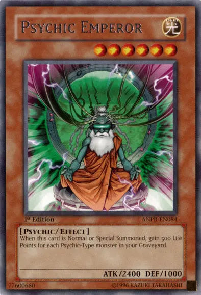 Phychic Emperor - Rare - Yu-Gi-Oh King Gaming