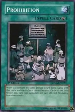 Prohibition - Common - Yu-Gi-Oh King Gaming