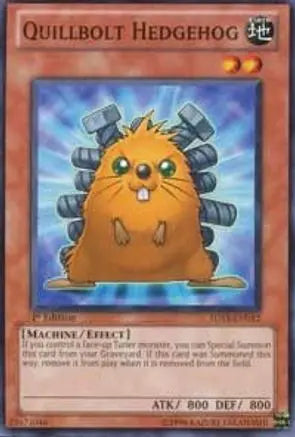 Quillbolt Hedgehog - Common - Yu-Gi-Oh King Gaming