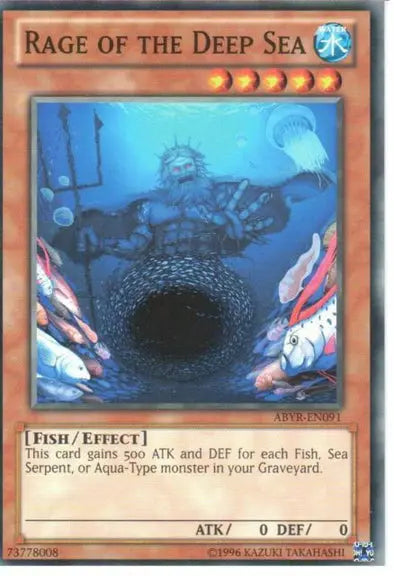 Rage Of The Deep Sea - Common - Yu-Gi-Oh King Gaming