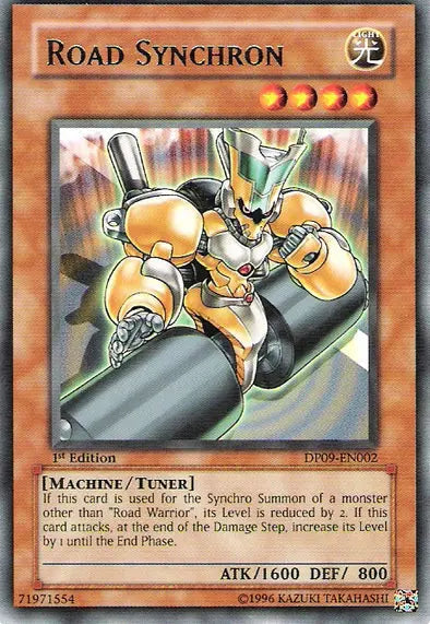 Road Synchron - Rare - Yu-Gi-Oh King Gaming