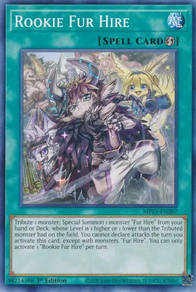 Yu-Gi-Oh - Rookie Fur Hire