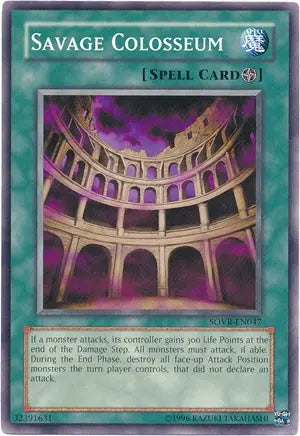 Savage Colosseum - Common - Yu-Gi-Oh King Gaming