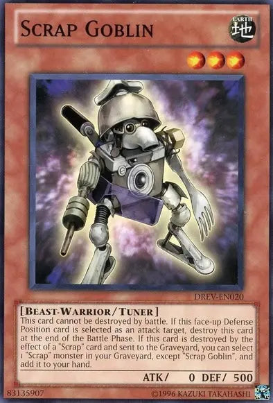 Scrap Goblin - Common - Yu-Gi-Oh King Gaming
