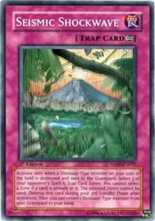 Seismic Shockwave - Common - Yu-Gi-Oh King Gaming
