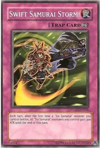Swift Samurai Storm! - Common - Yu-Gi-Oh King Gaming