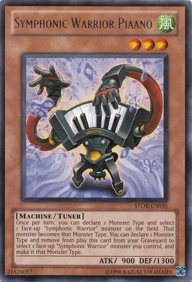 Symphonic Warrior Piaano - Rare - Yu-Gi-Oh King Gaming