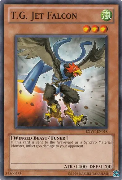 T.G. Jet Falcon - Common - Yu-Gi-Oh King Gaming