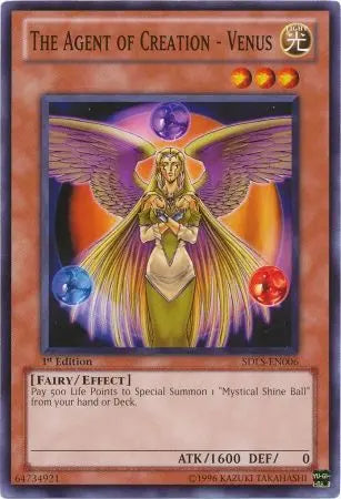 The Agent Of Creation - Venus - Common - Yu-Gi-Oh King Gaming
