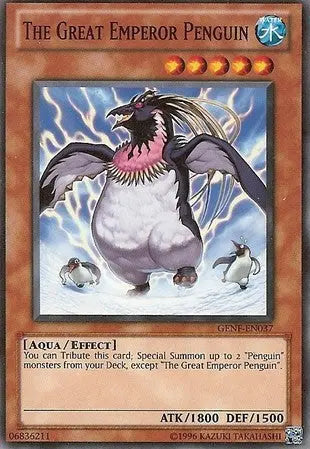 The Great-Emperor Penguin - Common - Yu-Gi-Oh King Gaming