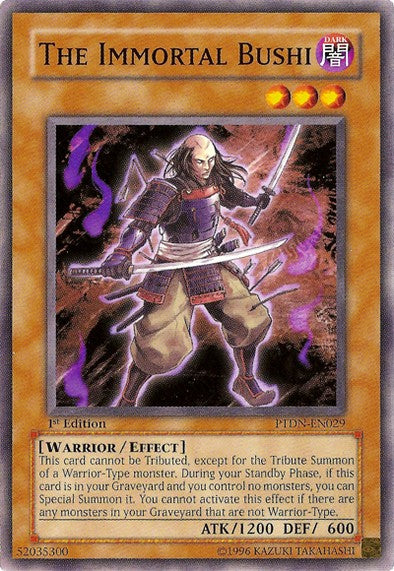 The Immortal Bushi - Common - Yu-Gi-Oh King Gaming