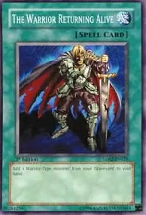 The Warrior Returning Alive - Common - Yu-Gi-Oh King Gaming