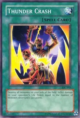 Thunder Crash - Common - Yu-Gi-Oh King Gaming