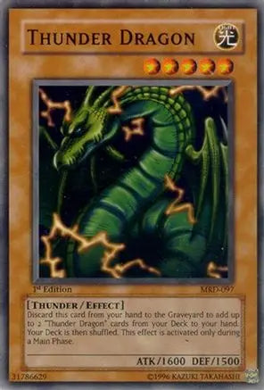 Thunder Dragon - Common - Yu-Gi-Oh King Gaming