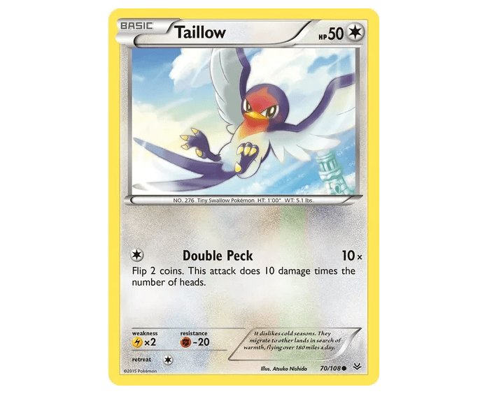 Taillow - 70/108 - NM Common freeshipping