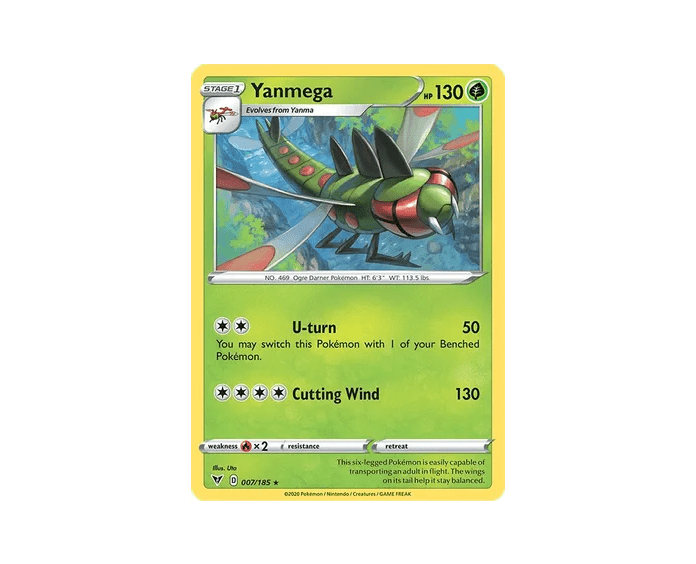 Yanmega - 007/185 - NM Rare King Gaming