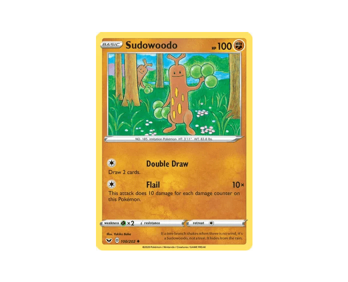 Sudowoodo - 100/202 - NM Uncommon King Gaming