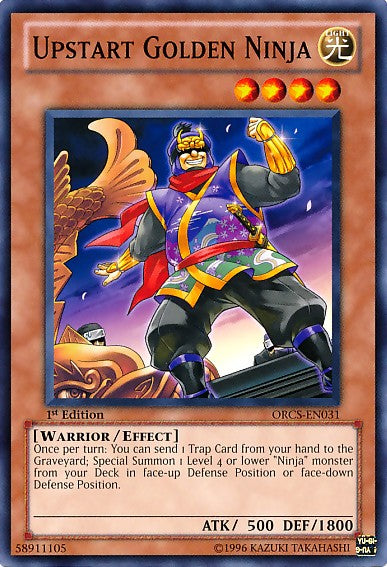 Upstart Golden Ninja - Condition - Yu-Gi-Oh King Gaming