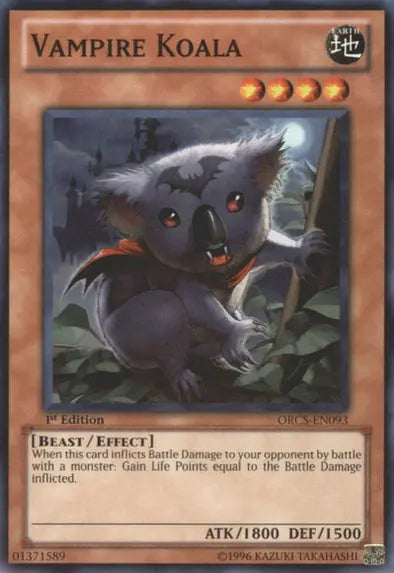 Vampire Koala - Common - Yu-Gi-Oh King Gaming