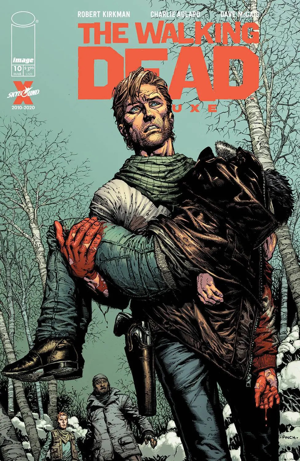 Walking Dead DLX #10 CVR A Finch & Mccaig King Gaming