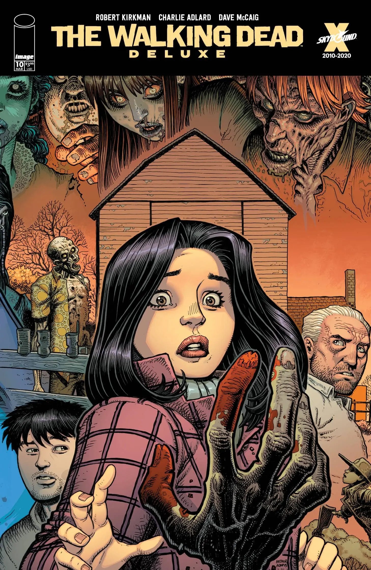 Walking Dead DLX #10 CVR C Adams & Mccaig King Gaming