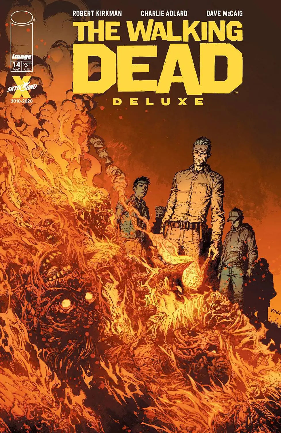Walking Dead DLX #14 CVR A Finch & Mccaig (MR) King Gaming
