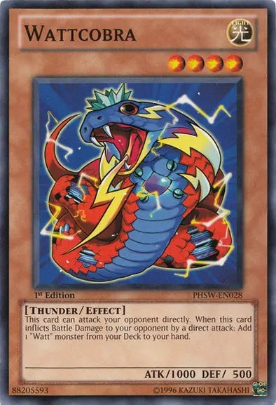 Wattcobra - Common - Yu-Gi-Oh King Gaming